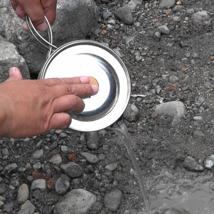 アウトドア用ケトル 1L マルチキャンプケトル袋付 プリグレース -7