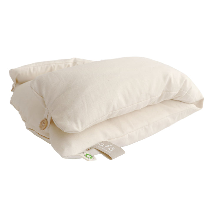 ラパンピロー&カバーsafoオーガニック綿100％