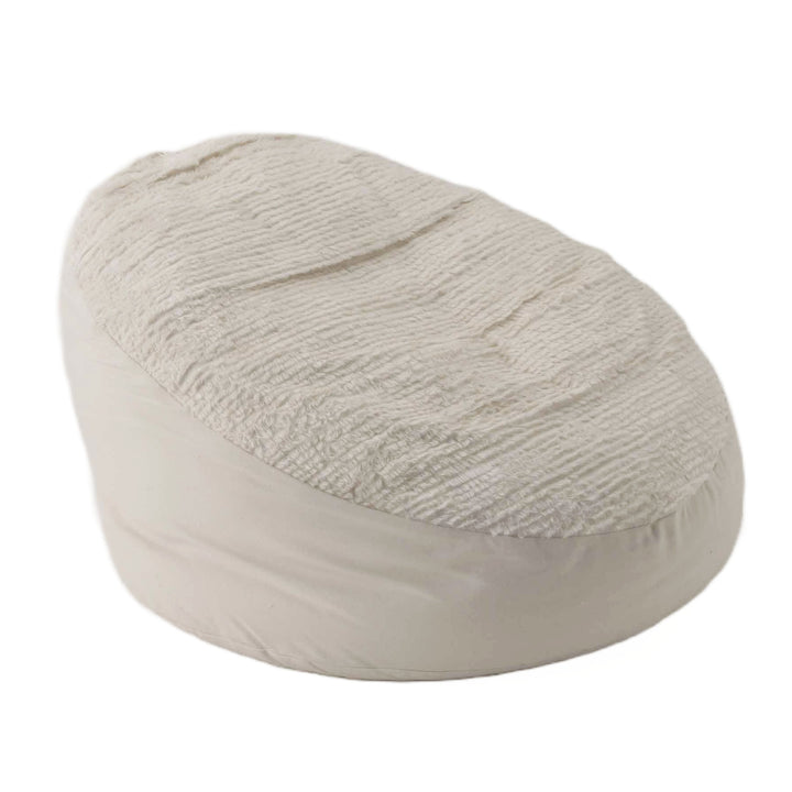 ラウンドクッションsafoオーガニックコットンファー綿100％