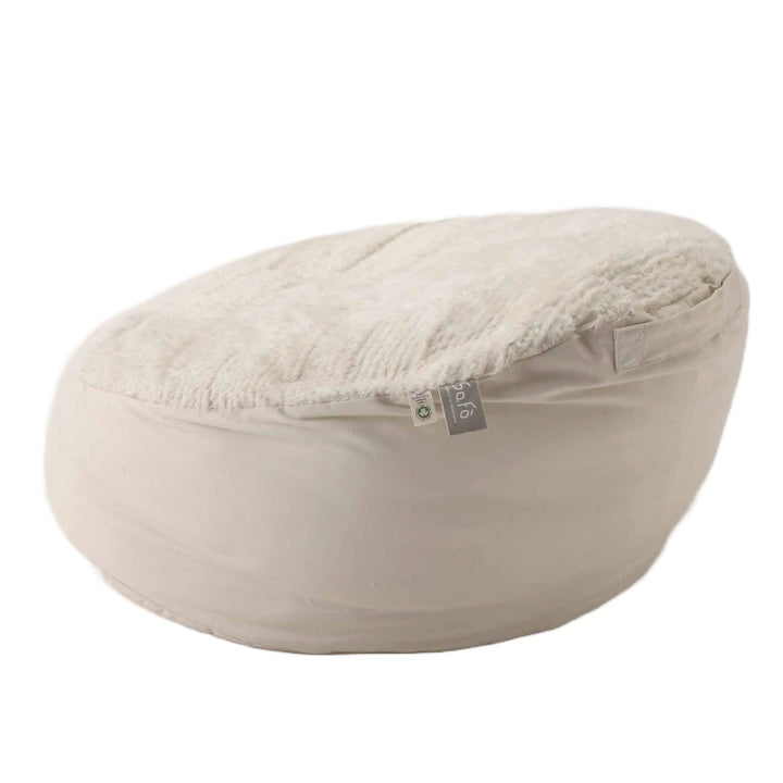 ラウンドクッションsafoオーガニックコットンファー綿100％