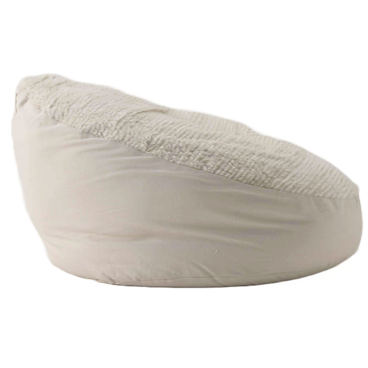 ラウンドクッションsafoオーガニックコットンファー綿100％