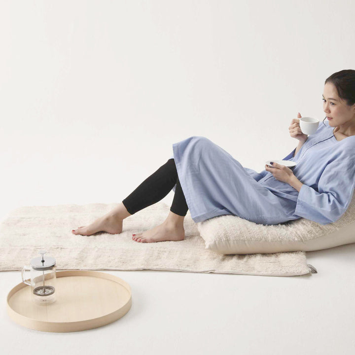 ラグsafoオーガニックコットンファー綿100％