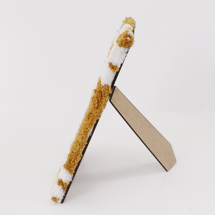 タフティングミラー ピュアデイジー 20×25cm スタンドミラー 卓上 -14