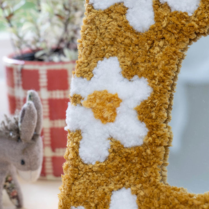 タフティングミラー ピュアデイジー 20×25cm スタンドミラー 卓上 -18