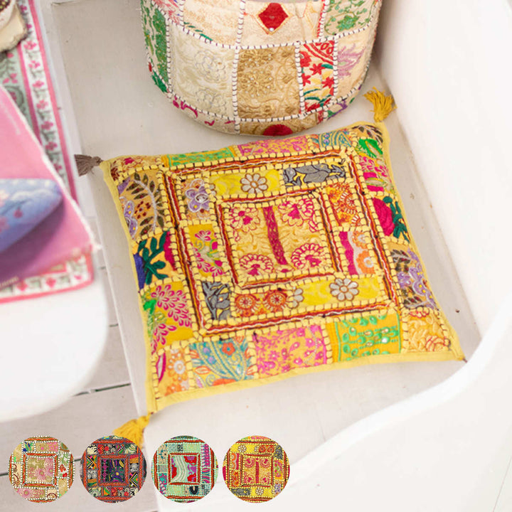 チェアパッド カンバディアパッチ SQチェアパッド 33×33cm 四角 -2