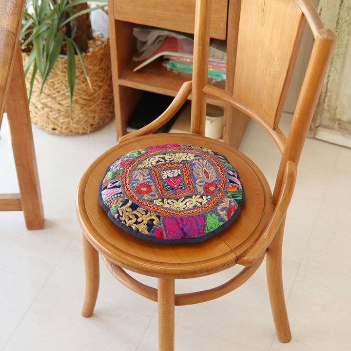 チェアパッド カンバディアパッチ 直径33cm -13