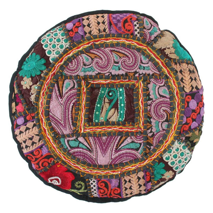 チェアパッド カンバディアパッチ 直径33cm -17