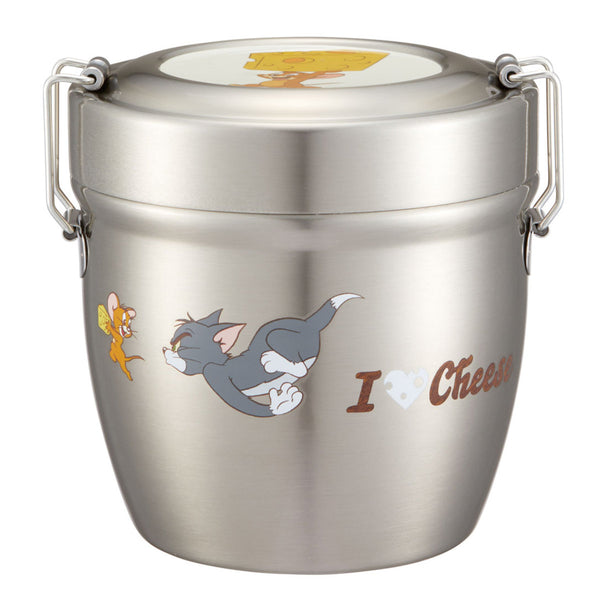 弁当箱 保温 丼 抗菌 550ml 真空ステンレス 保温弁当箱 トム＆ジェリー