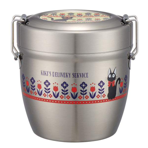 弁当箱 保温 丼 抗菌 550ml 真空ステンレス 保温弁当箱 魔女の宅急便 モダン