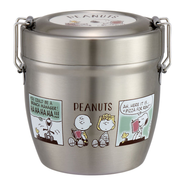 弁当箱 保温 丼 抗菌 550ml 真空ステンレス 保温弁当箱 スヌーピー ピーナッツ コミック