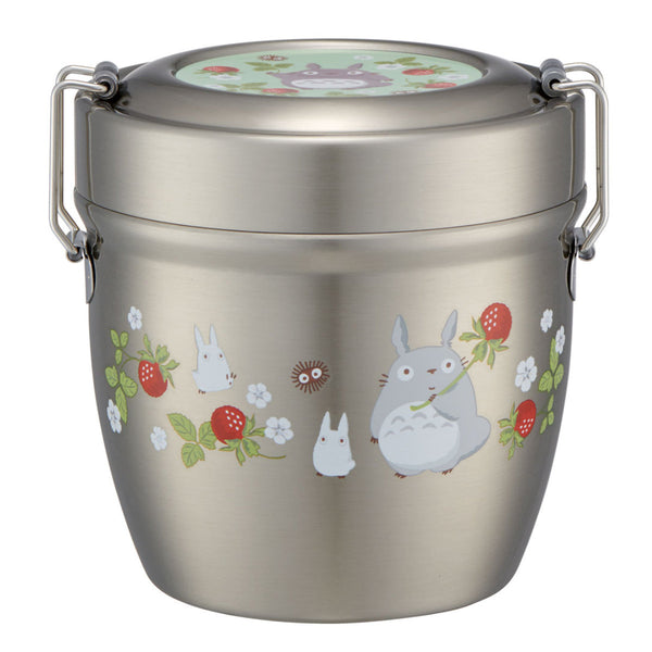 弁当箱 保温 丼 抗菌 550ml 真空ステンレス 保温弁当箱 となりのトトロ 木苺