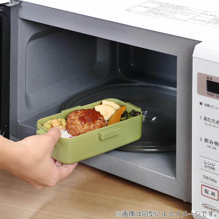 弁当箱 1段 530ml 抗菌 ふわっと ピーナッツ カラーズ -12