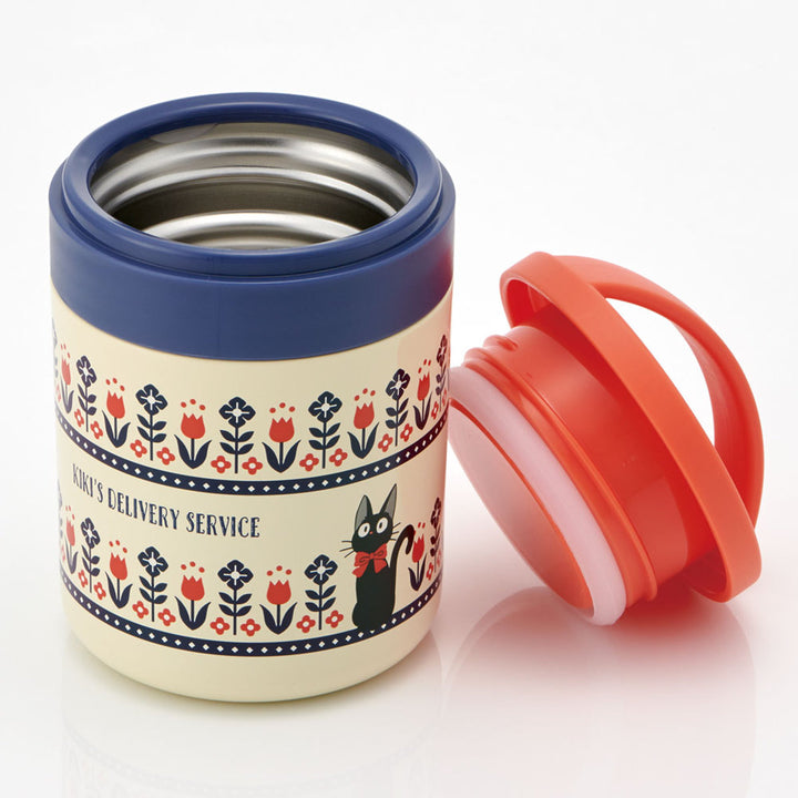 弁当箱300mlスープジャー抗菌保温保冷デリカポット魔女の宅急便モダン