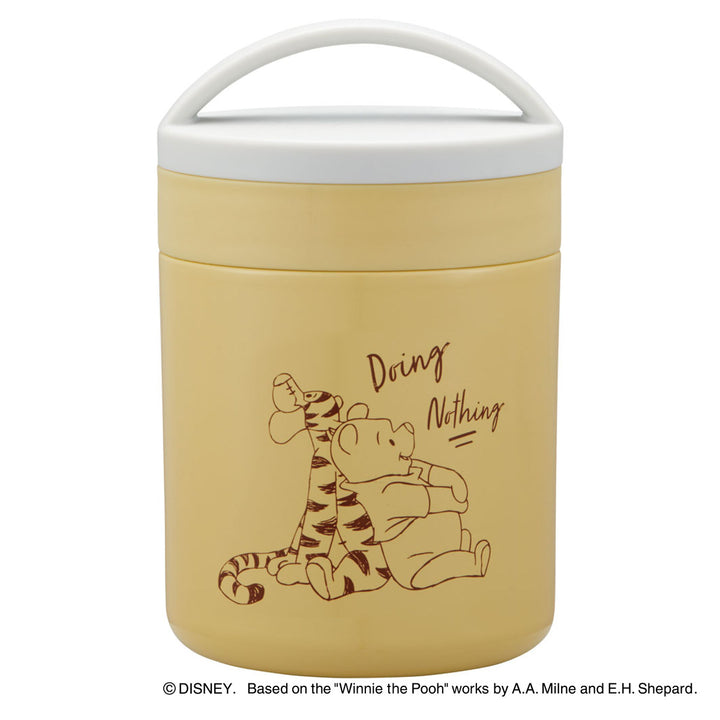 弁当箱300mlスープジャー抗菌保温保冷デリカポットくまのプーさんリラックス