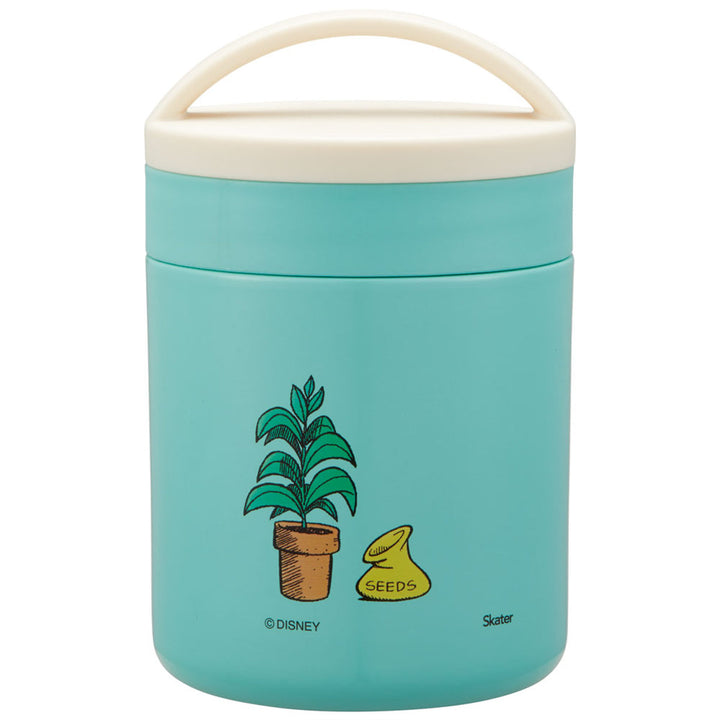 弁当箱300mlスープジャー抗菌保温保冷デリカポットミッキー＆ミニーグリーンワールド