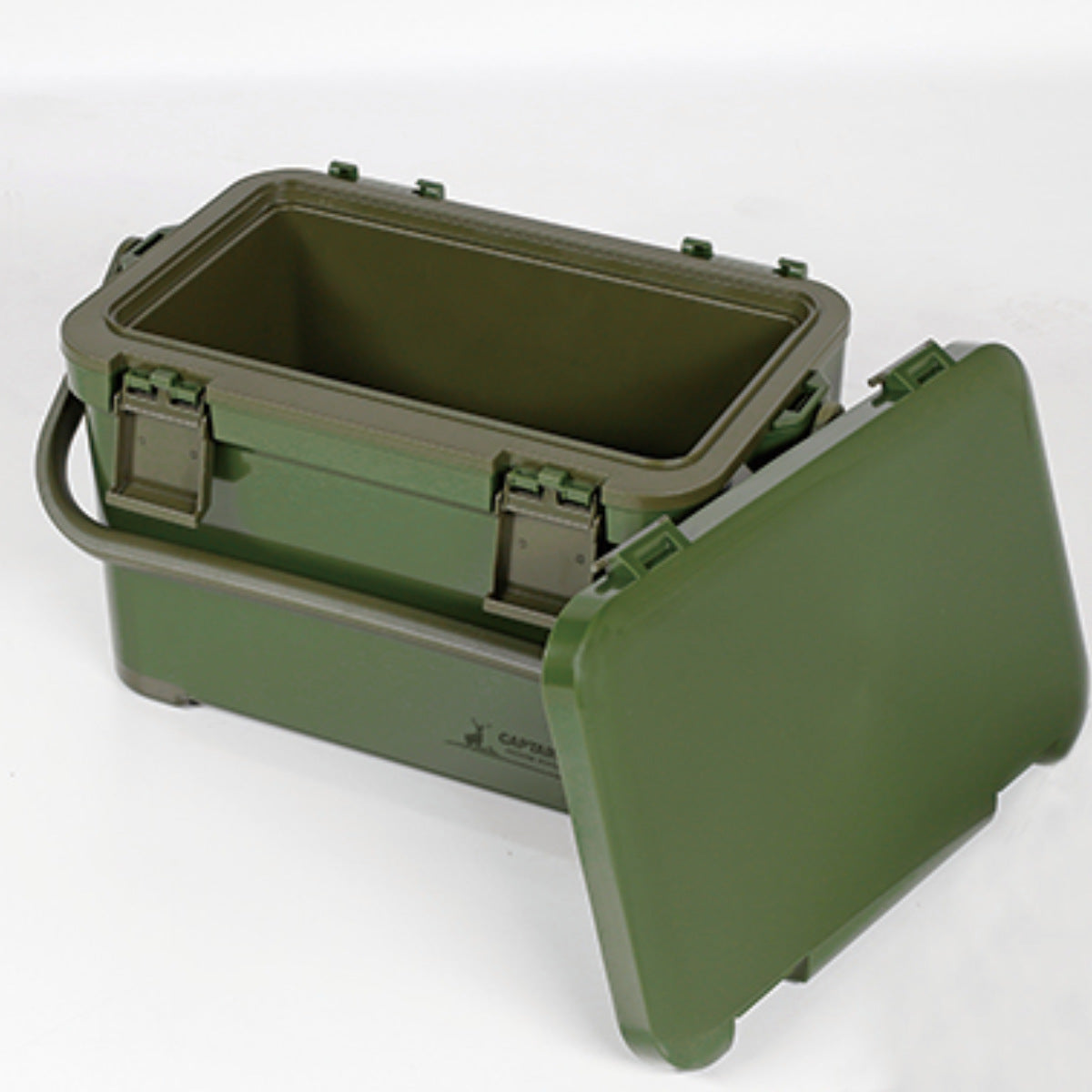 クーラーボックス 20L ハードタイプ ジャングルクーラー20 キャプテンスタッグ （ CAPTAIN STAG 保冷 保冷ボックス20リットル クーラー 冷蔵ボックス ボックス アウトドア ショルダーベルト付き 水抜き栓付き 日本製 ） クーラーボックス 20L ハードタイプ ジャングルクーラー20 キャプテン