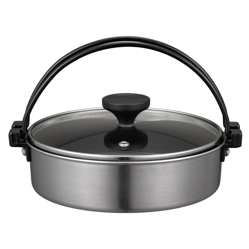 すき焼き鍋18cmIH対応copan二層鋼ミニすき焼き鍋