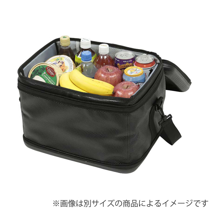 保冷バッグ 12L メッシュポケット付 スーパーコールドクーラーバッグ キャプテンスタッグ -4