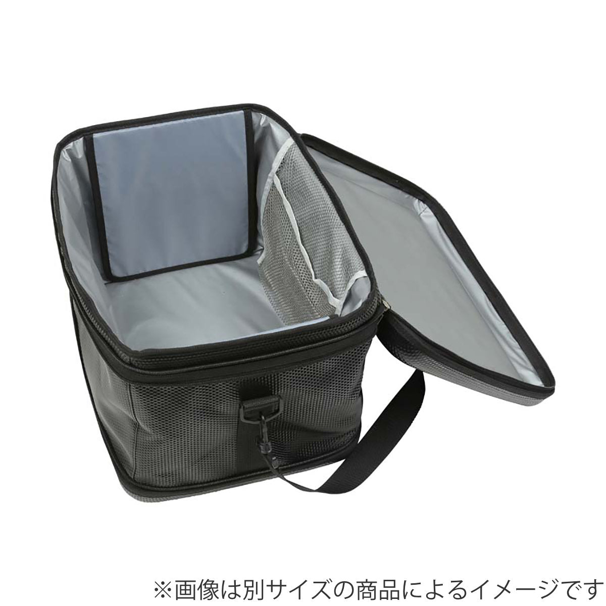 保冷バッグ 12L メッシュポケット付 スーパーコールドクーラーバッグ