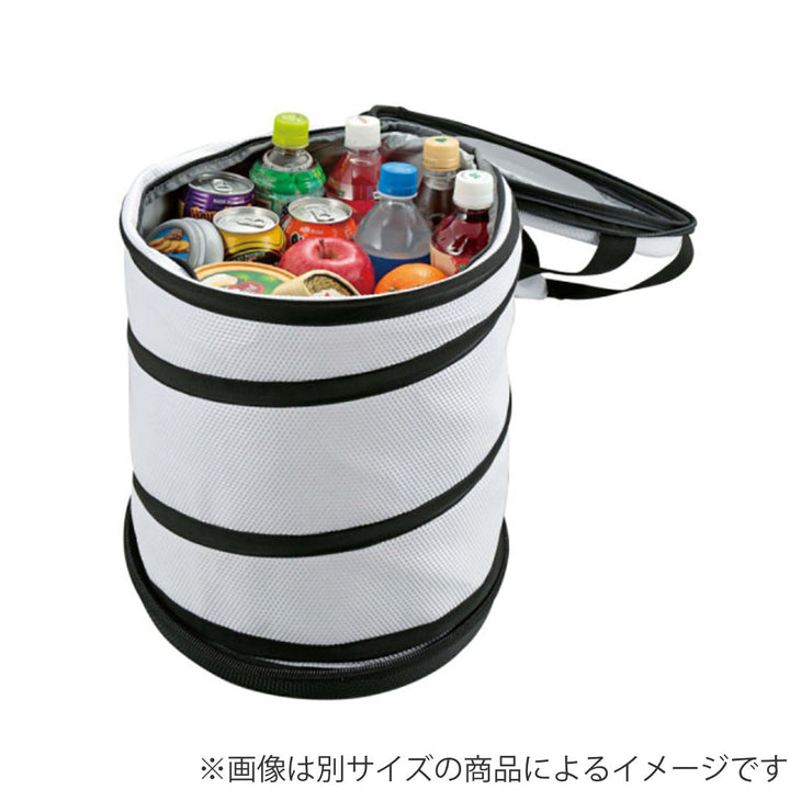 保冷バッグ 45L ラウンドコールドクーラーバッグ キャプテンスタッグ -4