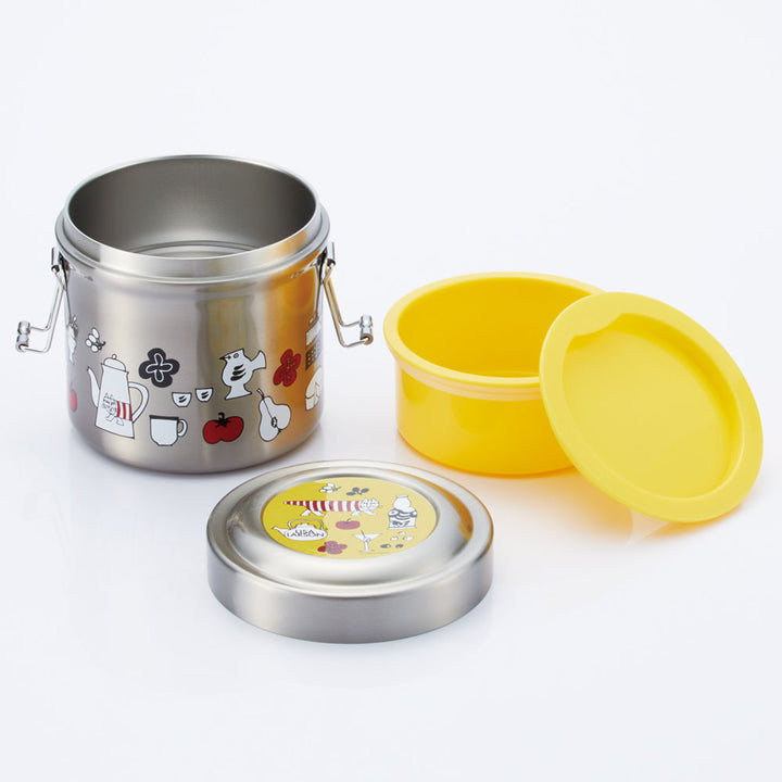 弁当箱 保温 丼 600ml 抗菌 真空ステンレス 保温弁当箱 キャラクター -16