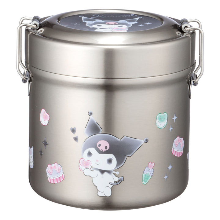 弁当箱 保温 丼 600ml 抗菌 真空ステンレス 保温弁当箱 キャラクター -1