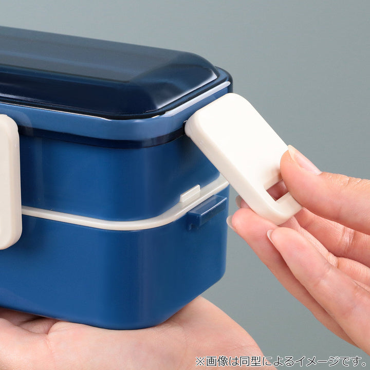 弁当箱 2段 600ml 抗菌 ふわっと リサラーソン キッチン -14