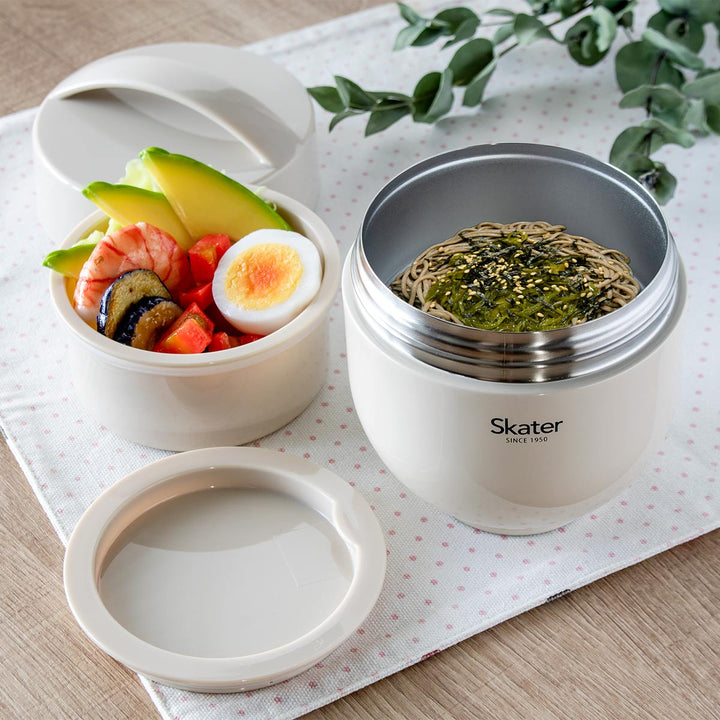 お弁当箱 540ml 超軽量保温丼 ランチジャー くすみカラー -5