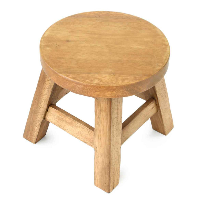スツール プレーン 木製 天然木 丸椅子 -1