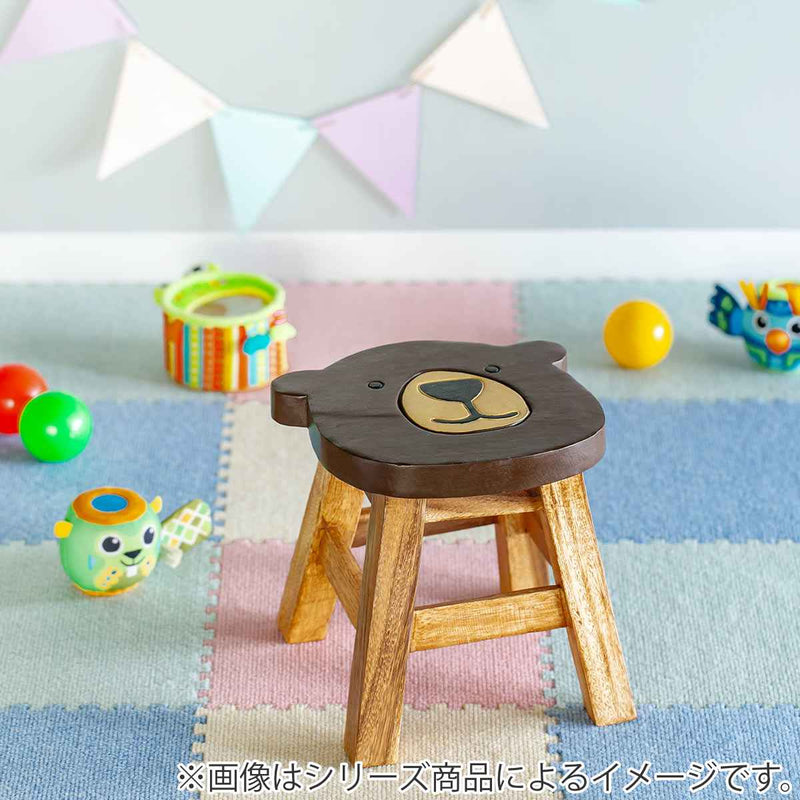 スツール カエル 木製 天然木 丸椅子 -12
