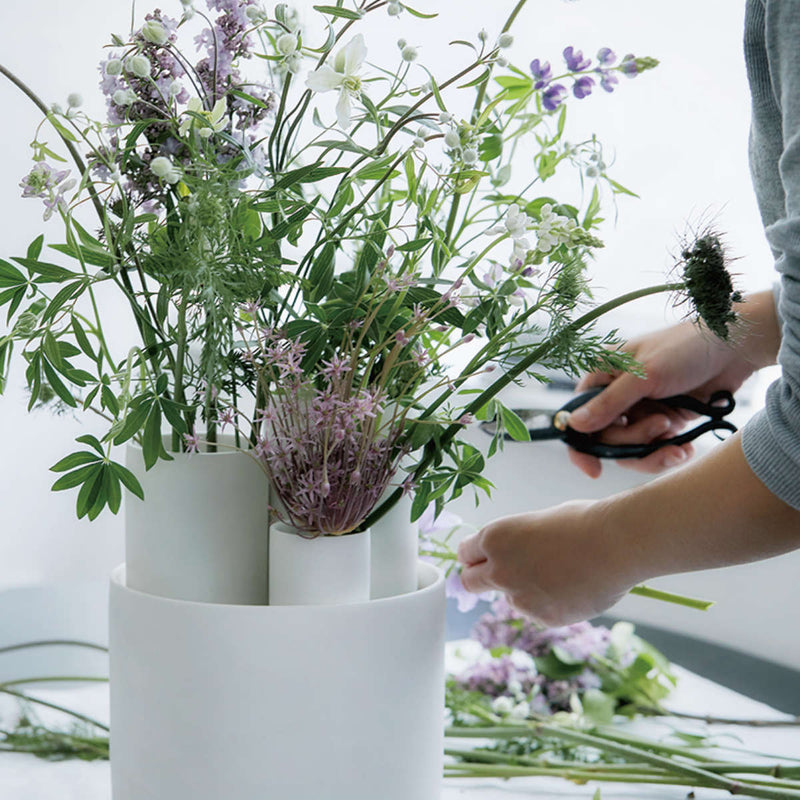 花瓶 AYA フラワーベース ロング S 陶器