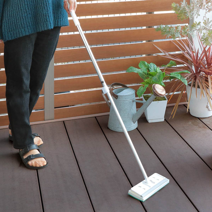 激落ちくん 玄関タイルブラシ 伸縮式 71.5～112cm 水切り付 S01058 -17