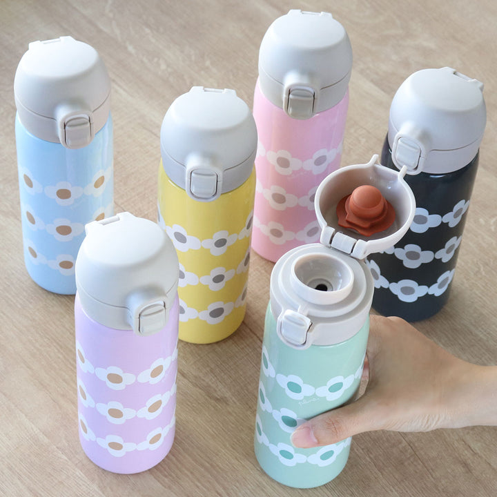 水筒マグ480mlPlune保冷保温ワンタッチマグボトル