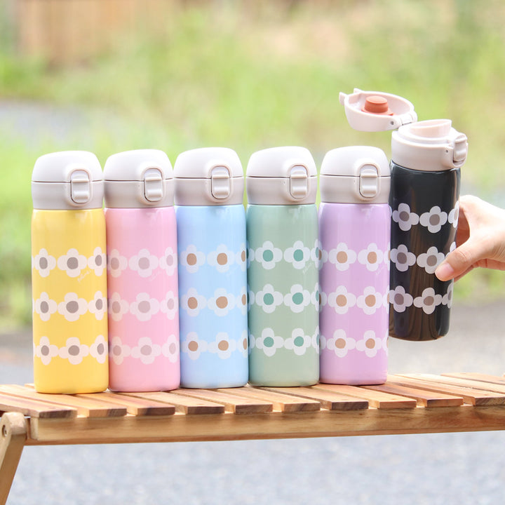 水筒マグ480mlPlune保冷保温ワンタッチマグボトル