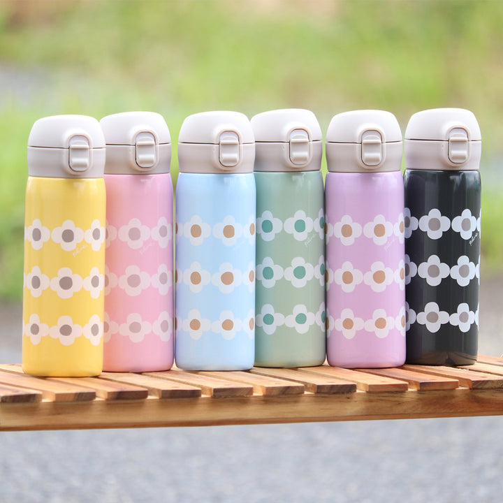 水筒マグ480mlPlune保冷保温ワンタッチマグボトル