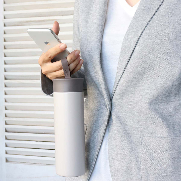 水筒マグ400ｍｌellipS保冷保温ステンレスマグボトル