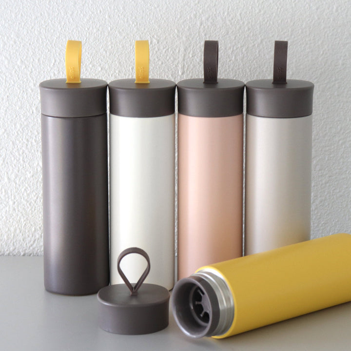 水筒マグ400ｍｌellipS保冷保温ステンレスマグボトル