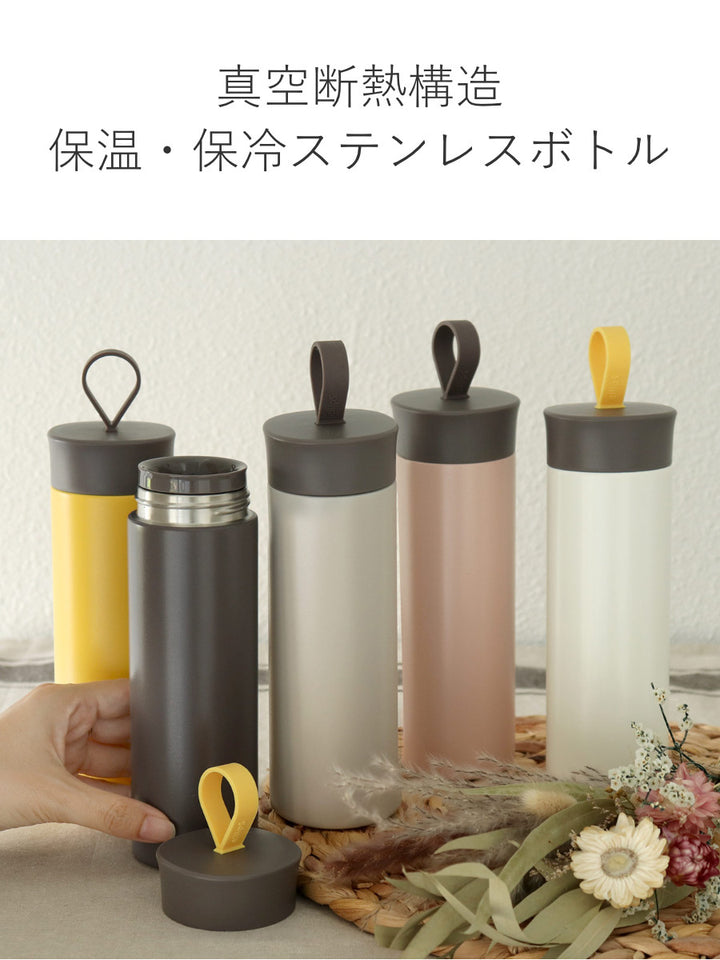 水筒マグ400ｍｌellipS保冷保温ステンレスマグボトル