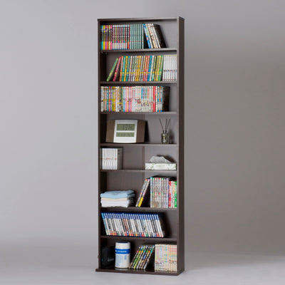 コミックラック 幅60cm 8段 ハイタイプ本棚 【期間限定】