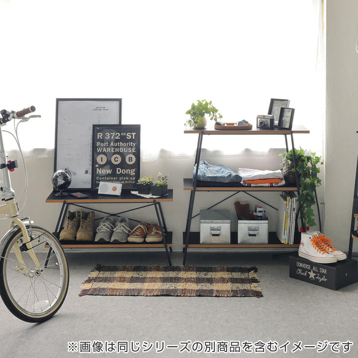 オープンラック 3段 スタイリッシュデザイン Dio9 幅80cm -13