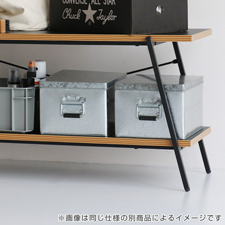 オープンラック 3段 スタイリッシュデザイン Dio9 幅80cm -8