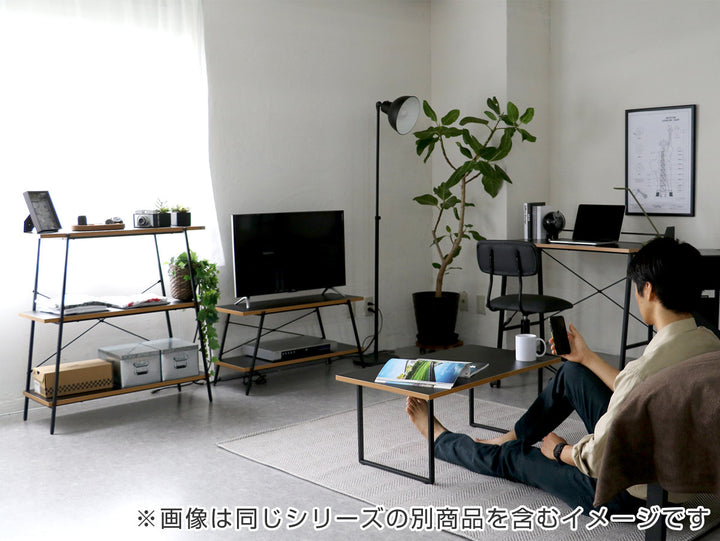 オープンラック 3段 スタイリッシュデザイン Dio9 幅80cm -11