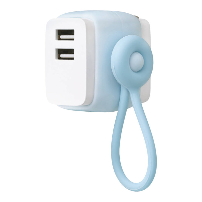 USB充電器 USB‐A 2ポート ユートリムエル ケーブルリング付 -10