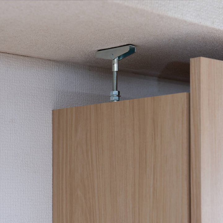 ランドリーチェスト 壁面薄型ランドリーラック デスクタイプ 突っ張り 幅60cm -13