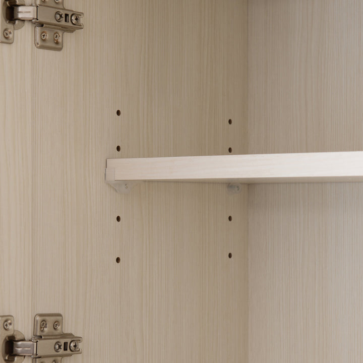 ランドリーチェスト 壁面薄型ランドリーラック デスクタイプ 突っ張り 幅60cm -15