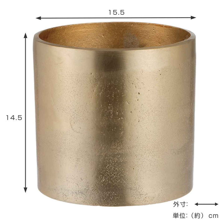 植木鉢 AMシリンダーポット 4号 -4
