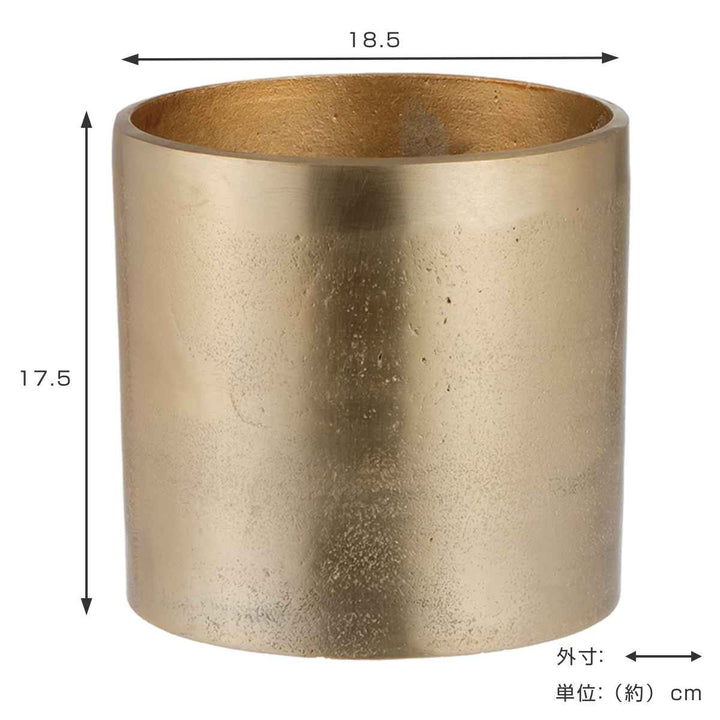 植木鉢 AMシリンダーポット 5号 -4