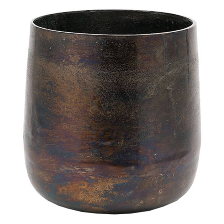 植木鉢 AM5ベース アルミ 直径17.5×高さ19cm -1