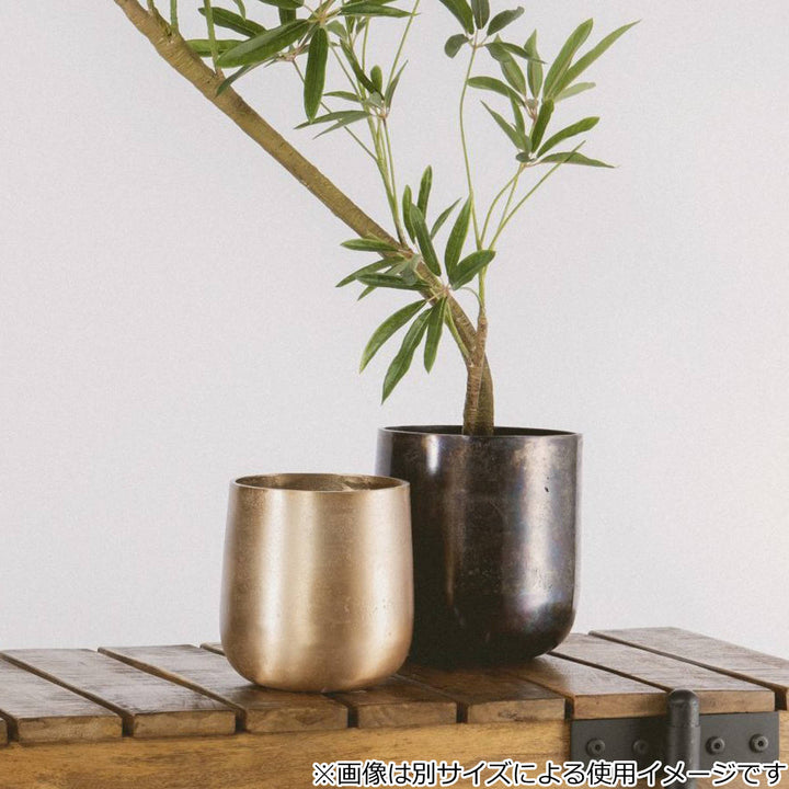 植木鉢 AM7ベース アルミ 直径27.5×高さ28cm -12