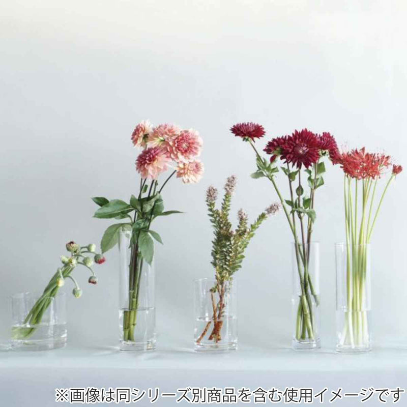 花瓶 割れないガラス PVシリンダー 直径20×高さ60cm